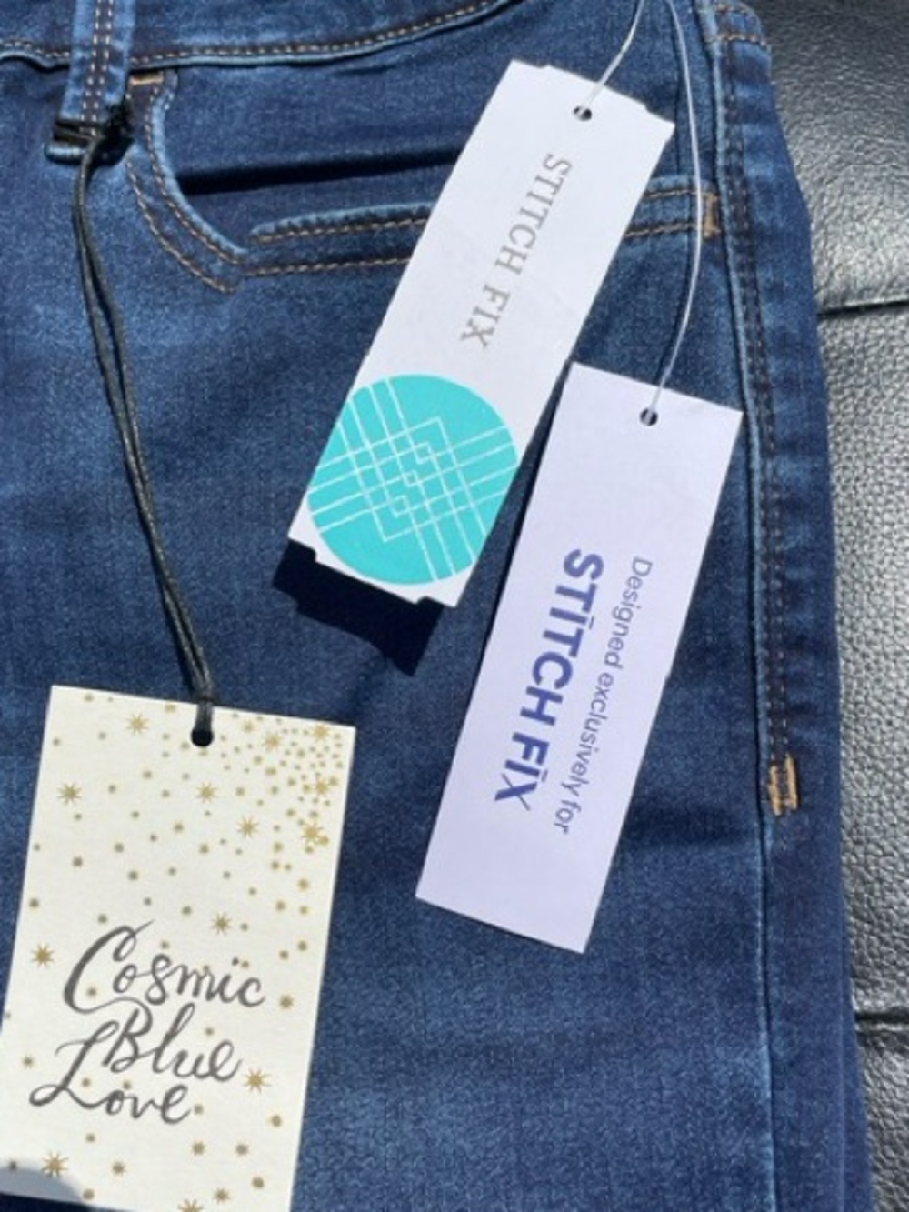 Dark Wash Blue Skinny Jeans